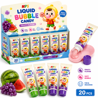 Tubble Gum Nouveau produit Dentifrice liquide en forme de chewing-gum à bulles