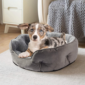 La mejor calidad, cama para mascotas, fondo antideslizante, suave, cálida, cama para dormir profundo para perros, cojín personalizado, venta al por mayor, casa pequeña de lujo para gatos - Product Image 2