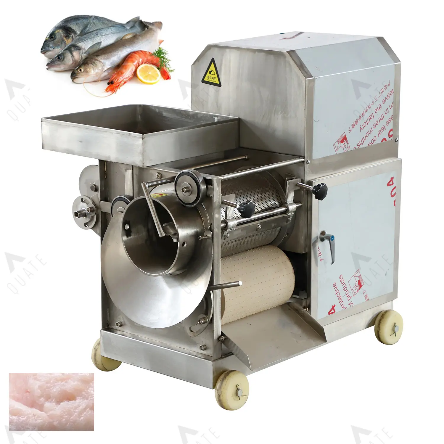 Commercial Stainless Steel Fish Processing Fish Meat Separator Machine Fishbone Removing Machine