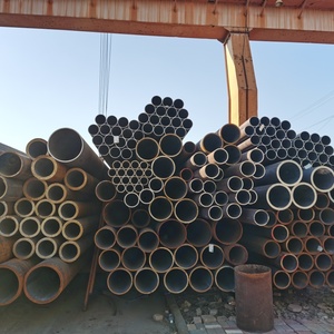 Tuyau en <span class=keywords><strong>acier</strong></span> au carbone sans soudure Q235B Q345 A106 A53 et section creuse ronde pour l'industrie avec livraison rapide - Product Image 2