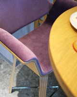 Panneau mural décoratif personnalisé pour restaurant de Singapour, solution complète, ensemble de mobilier de restauration commercial, table, chaise, banquette