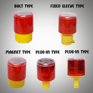 Đèn LED Cảnh Báo Hình Nón Giao Thông Năng Lượng Mặt Trời Đèn Cản Trở Đèn Giao Thông Nhấp Nháy Bằng Nhựa - Product Image 4