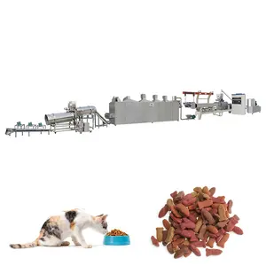 High quality dog make pellet machine pet food processing machines