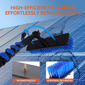 Wholesale High Reach 4.6m Telescopic <b>Window</b> Washing Cleaning System Solar Panel Cleaning Kit Aluminum Water Fed Pole - Product Image 6