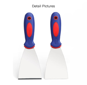 Outil <span class=keywords><strong>de</strong></span> <span class=keywords><strong>peintre</strong></span> personnalisé, couteau à mastic en acier inoxydable, <span class=keywords><strong>grattoir</strong></span> flexible pour le ruban adhésif et le raclage <span class=keywords><strong>de</strong></span> la peinture et du plâtre - Product Image 5