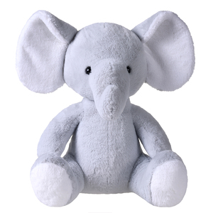 Super morbido e carino in cotone per bambini <span class=keywords><strong>peluche</strong></span> elefante <span class=keywords><strong>peluche</strong></span> con <span class=keywords><strong>nomi</strong></span> di sublimazione personalizzati farciti in <span class=keywords><strong>peluche</strong></span> con orecchie a salve di elefante - Product Image 2