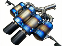 Échappement sport à soupapes HONFL50905 en titane inoxydable pour Honda Civic FL5 – Pièces de tuning