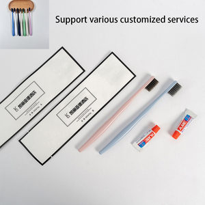 Brosse à dents d'hôtel à poils doux doux et propre pour les invités Hygiène buccale Gencives sensibles Voyage Salle <span class=keywords><strong>de</strong></span> bain Équipements Utilisation confortable - Product Image 5