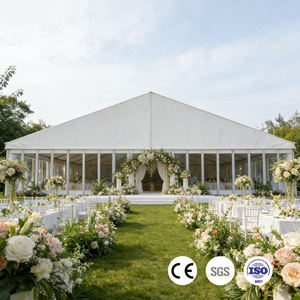 Carpas para Fiestas y Bodas Personalizadas de 10x15, 15x30, 20x40, Románticas, Bonitas, Resistentes al Viento, para 500 Personas - Product Image 3