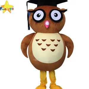 Funtoys özel yaptı doktor baykuş maskot yetişkinler için kostümler