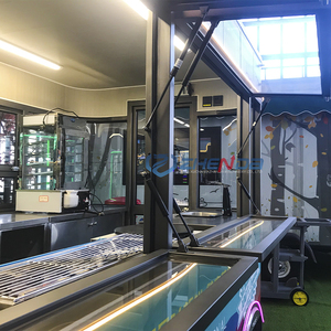 Personnalisable cuisine complète serpent chariot de restauration rapide remorque fourgon à vendre personnalisation de soutien de voiture à manger - Product Image 4