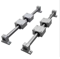 Bloc de roulement à billes linéaire SC8UU de haute précision en acier chromé, coussinet coulissant lubrifié à la graisse pour imprimante 3D CNC