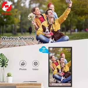 32GB FRAMEO Digital <b>Photo</b> <b>Frame</b>, 21.5-Inch <b>Large</b> WiFi Digital Picture <b>Frame</b> With IPS Screen, Wall Mount Easy Share <b>Photos</b>/Videos - Product Image 4