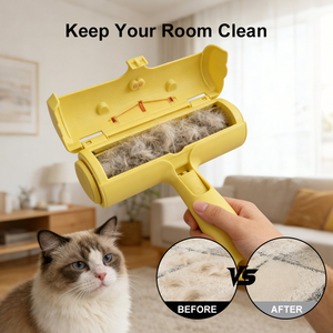 Pet Grooming Slicker Brush for Cats & Dogs <b>Removes</b> Easy to Clean Pet Cleaning & Grooming Products Pet Waste Disposal - Product Image 5