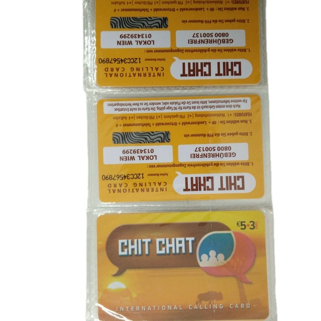 International Telecom Phone Calling Card