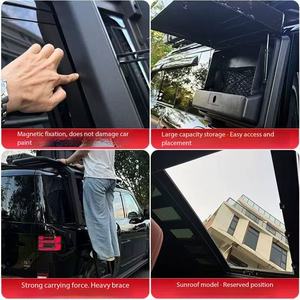 Amélioration des modifications extérieures - <span class=keywords><strong>Rampe</strong></span> latérale pliante en aluminium pour échelle latérale de voiture, compatible avec les accessoires BYD Equation Ti7. - Product Image 4