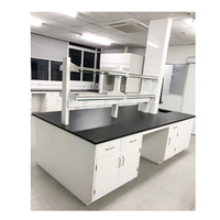 Tables de travail de laboratoire Banc de laboratoire avec évier Banc mural de laboratoire Mobilier d'hôpital