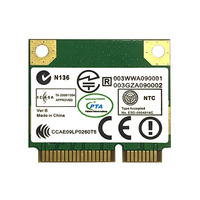 RTL8822CE Tarjeta WiFi de doble banda de 1200Mbps, 2,4G/5G, 802.11AC, tarjeta de red interna Mini PCIe, BT 5,0, compatible con Windows 10 Win11