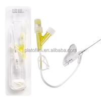 Precio de fábrica: Cánula IV veterinaria de 16G, 18G, 22G, 24G, 26G, catéter médico, aguja venosa de permanencia