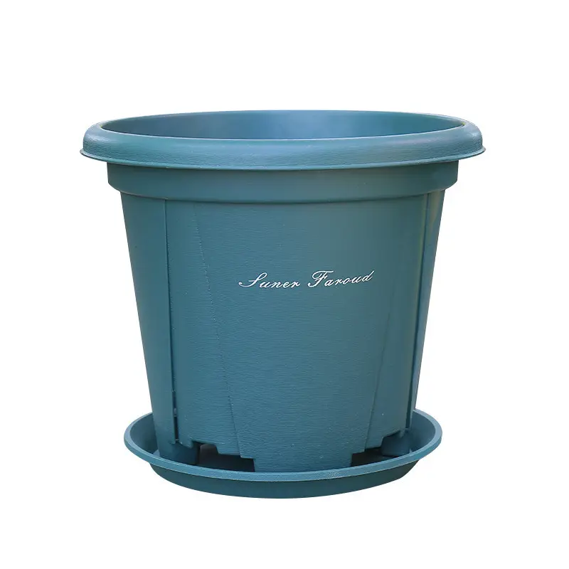 New upgraded thick flower pot Qingshan plastic root control green rose pot gallon root control pot wholesale