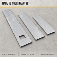 Tôles de plancher en métal galvanisé, sans béton, système de plancher en acier haute résistance, fabricant