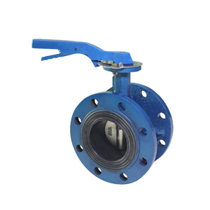 COVNA DN80 3 pouces PN16 Siège en caoutchouc EPDM Type à double bride Poignée en fonte ductile - Product Image 4