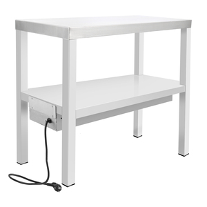 Mesa Calentadora de Alimentos Eléctrica Comercial de Acero Inoxidable para Restaurante, Hotel, Cantina - Product Image 2