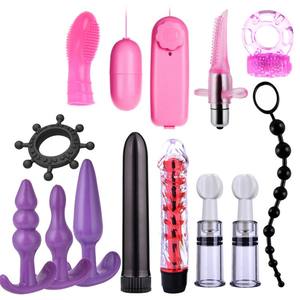 Welgewilde AM-SM243 Leren Sm Bondage <span class=keywords><strong>Kit</strong></span> Voor Volwassenen-Sm Gameplay Set Handboeien Kraag Blinddoek Tepelklemmen Zweep Vibrator - Product Image 3
