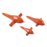 Leurre de pêche Selco imprimé en plastique rigide, type Teaser Bird, pour la pêche à la traîne, excitateur de poissons pour thon et marlin de mer.