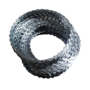 BTO 20 <span class=keywords><strong>Alambre</strong></span> de afeitar Maquinilla de afeitar galvanizada <span class=keywords><strong>Alambre</strong></span> de púas Hoja de cerca <span class=keywords><strong>Concertina</strong></span> Fácil instalación <span class=keywords><strong>Alambre</strong></span> de púas de afeitar - Product Image 5