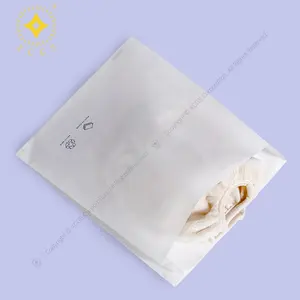 Sinh thái thân thiện glassine túi giấy compostable quần áo giấy gửi thư túi phong bì cho quần áo chuyển phát nhanh phong bì