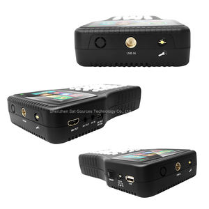 DVB-S2 Satellite Finder H.265 con telecomando da 4.3 pollici schermo SF-986 supporto spettro <span class=keywords><strong>Wifi</strong></span> CCTV in DVBS - Product Image 4