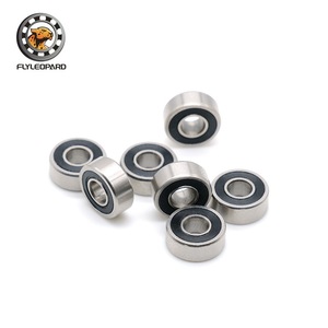 Roulements à billes à gorge profonde en acier inoxydable Flyleopard S623RS 3x10x4mm Abec-7 P5 métriques étanches RS - Product Image 2