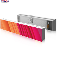 Écran LED COB pour étagère P0.9mm P1.25mm 300x60mm 600x60mm – Affichage numérique ultra-fin pour publicité en supermarché et métro