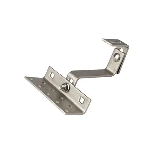 Top Mounting System Photovoltaic Support Bracket Solar Tile Roof Hooks For Solar Panel Roof Tile Mounting System