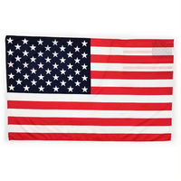 2026 Cape drapeau de supporter en polyester pour événements de football, impression personnalisée, prix usine, pour l'encouragement des supporters, style drapeau américain