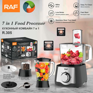 Processador de Alimentos Elétrico Premium RAF Ultra Silencioso de 750 Watts com Capacidade de <span class=keywords><strong>2</strong></span> Litros para Fatiar, Ralar, Liquidificar, Moer Carne e Fazer Sucos - Product Image 3