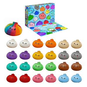Calendrier de l'Avent 2026 Squishies Dumpling : 24 Jouets Squishies Surprise Aléatoires, Jouets Sensoriels Anti-Stress - Product Image 2