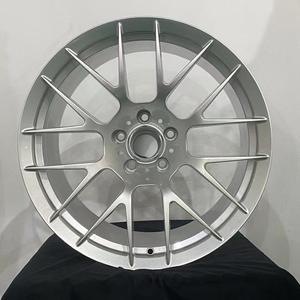 Jantes Mingyue pour voitures particulières, modèle F30, séries <span class=keywords><strong>3</strong></span> et 5, E46, F10, F11, F30, 18, <span class=keywords><strong>19</strong></span>, 8.5J, 9.5J, couleur argent, référence 03027 - Product Image 1