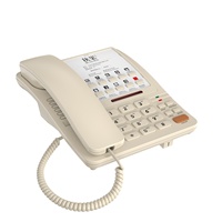 Téléphone pas cher en promotion pour les chambres d'hôtel, utilisation fixe