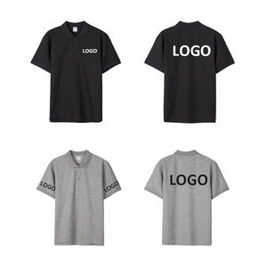 Custom Embroidery Logo 230gsm Cotton Golf <b>Polo</b> <b>Work</b> Business T <b>Shirt</b> Plain Printed Men's <b>Polo</b> <b>Shirts</b> - Product Image 3