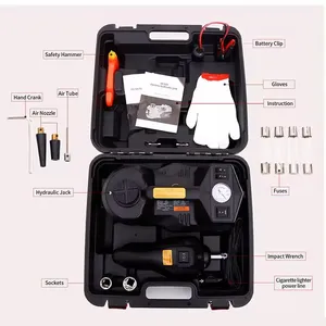 Portatile 3 in1 3ton portatile idraulico auto Jack auto d'emergenza Kit di martinetto idraulico