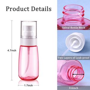 Wholesale 30ml 60ml 80ml 100ml Cosmetic Spray <b>Bottle</b> Multiple Colors Optional Plastic UPG <b>Bottle</b> Mist Sunscreen Spray <b>Bottle</b> - Product Image 2