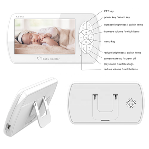 HD 1080P 4.3 pollici schermo LCD IR visione notturna Wireless connettività Audio Wifi a due vie Audio Baby Monitor telecamera per <span class=keywords><strong>il</strong></span> bambino <span class=keywords><strong>che</strong></span> <span class=keywords><strong>piange</strong></span> - Product Image 3