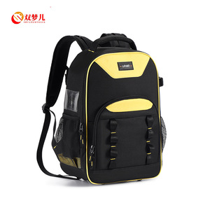 Mochila Portaherramientas Shuangmenger de Gran Capacidad, con Múltiples Compartimentos, Portátil, para Electricistas, para Reparaciones e Instalaciones - Product Image 5