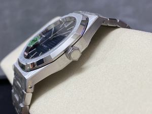 Resistente al agua 5A Calidad Mecánico Luminoso 41mm APS Fábrica V3 3120 Movimiento 15400 buzo negro Textura Reloj - Product Image 4