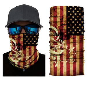 Grosir Desain Usa penutup wajah tabung leher penutup wajah syal sublimasi cetak multifungsi penutup leher Bandana - Product Image 1