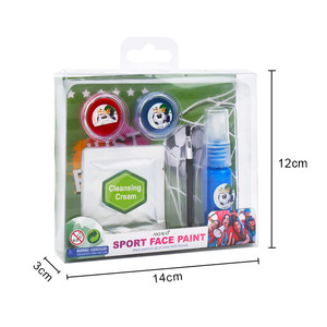 Pittura per il viso personalizzabile per il calcio, lavabile, prodotto per l'intrattenimento sportivo per i tifosi messicani, pittura per carnevale transfrontaliera - Product Image 5