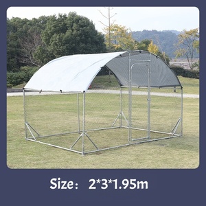 USMILEPET yeni ürünler 2025 galvanizli çelik Pet güvercin tavuk ev için üreme kafesleri basit Metal Coop evler ürün açık - Product Image 6