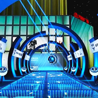 Selfiebuy piste de danse disco interactive avec lampe de lumière d'appoint E27 Base LED DMX512 Mode de contrôle